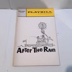 After The Rain John Golden Theatre Playbill-October 1967-Broadway-Alec McCowen